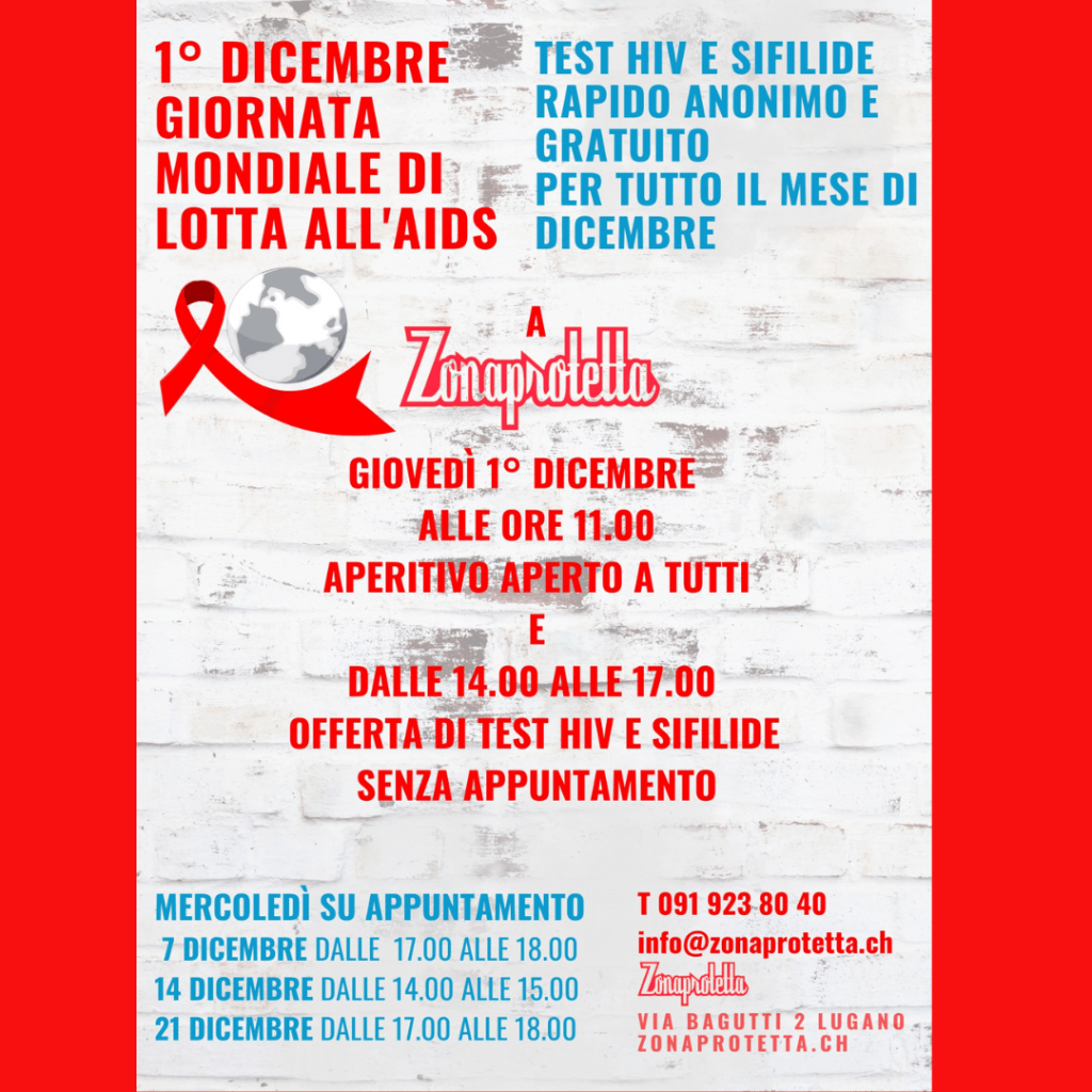 1 dicembre 2022            Giornata Mondiale di Lotta&nbsp;all’AIDS